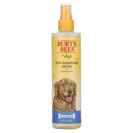 Burt's Bees, Itch-Soothing Spray for Dogs with Honeysuckle, 10 fl oz (296 ml) - Supply Center USA