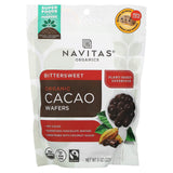 Navitas Organics, Organic Cacao Wafers, Bittersweet, 8 oz (227 g) - Supply Center USA