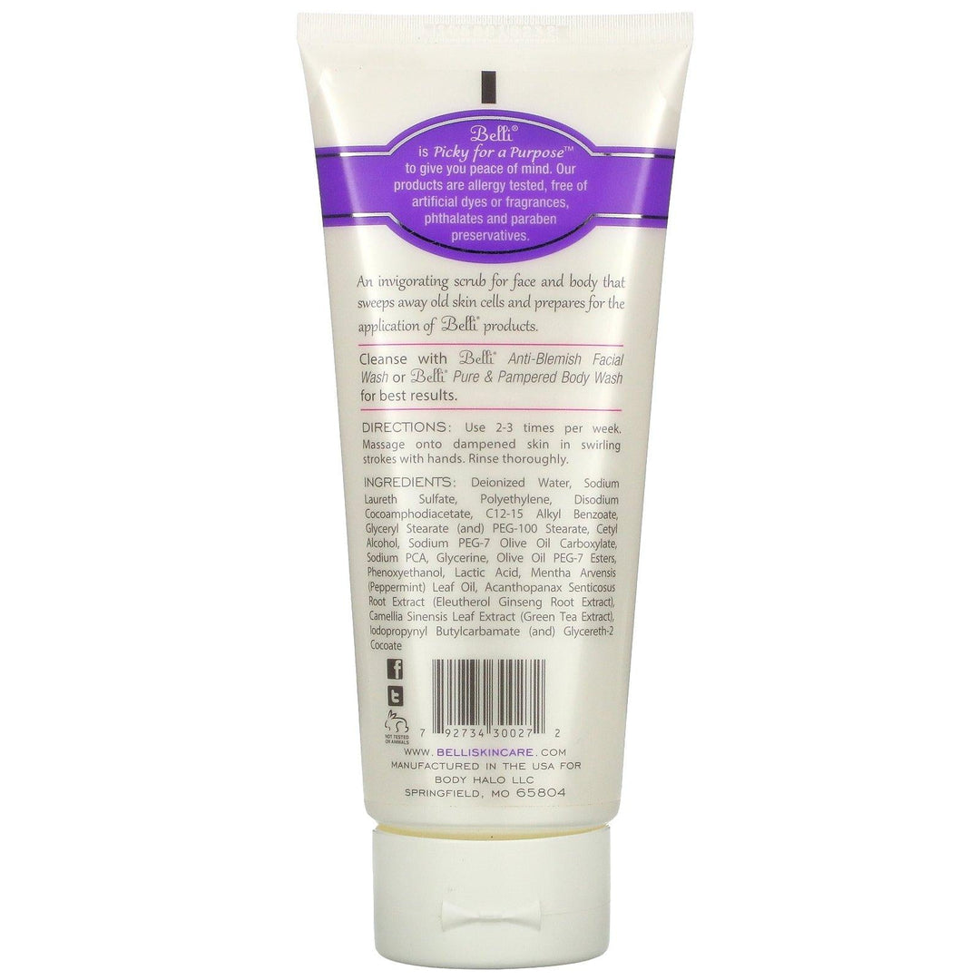 Belli Skincare, Fresh Start Pre-Treatment Scrub, 6.5 fl oz (191 ml) - HealthCentralUSA