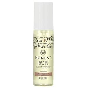 The Honest Company, Glow On Body Oil, Unscented, 4.2 fl oz (124 ml) - Supply Center USA