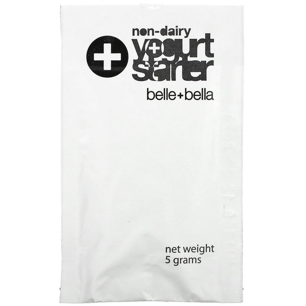 Belle+Bella, Non-Dairy Yogurt Starter, 4 Packets, (5 g) Each - Supply Center USA