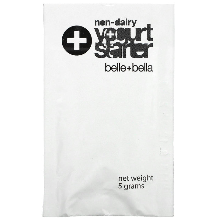 Belle+Bella, Non-Dairy Yogurt Starter, 4 Packets, (5 g) Each - HealthCentralUSA