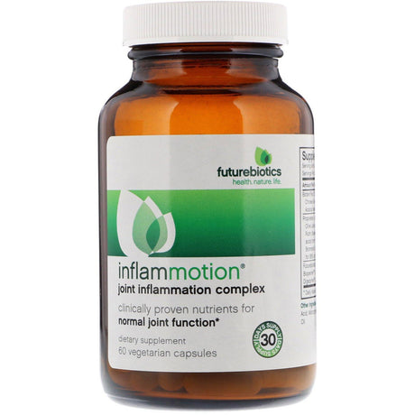 FutureBiotics, InflamMotion, Joint Inflammation Complex, 60 Vegetarian Capsules - Supply Center USA