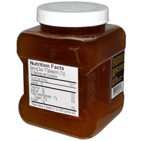 C.C. Pollen, Raw Blossom Honey, 1.5 lbs (680 g) - Supply Center USA