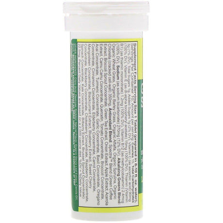 Amazing Grass, Green Superfood, Effervescent Greens, Lemon-Lime, 10 Tablets - Supply Center USA