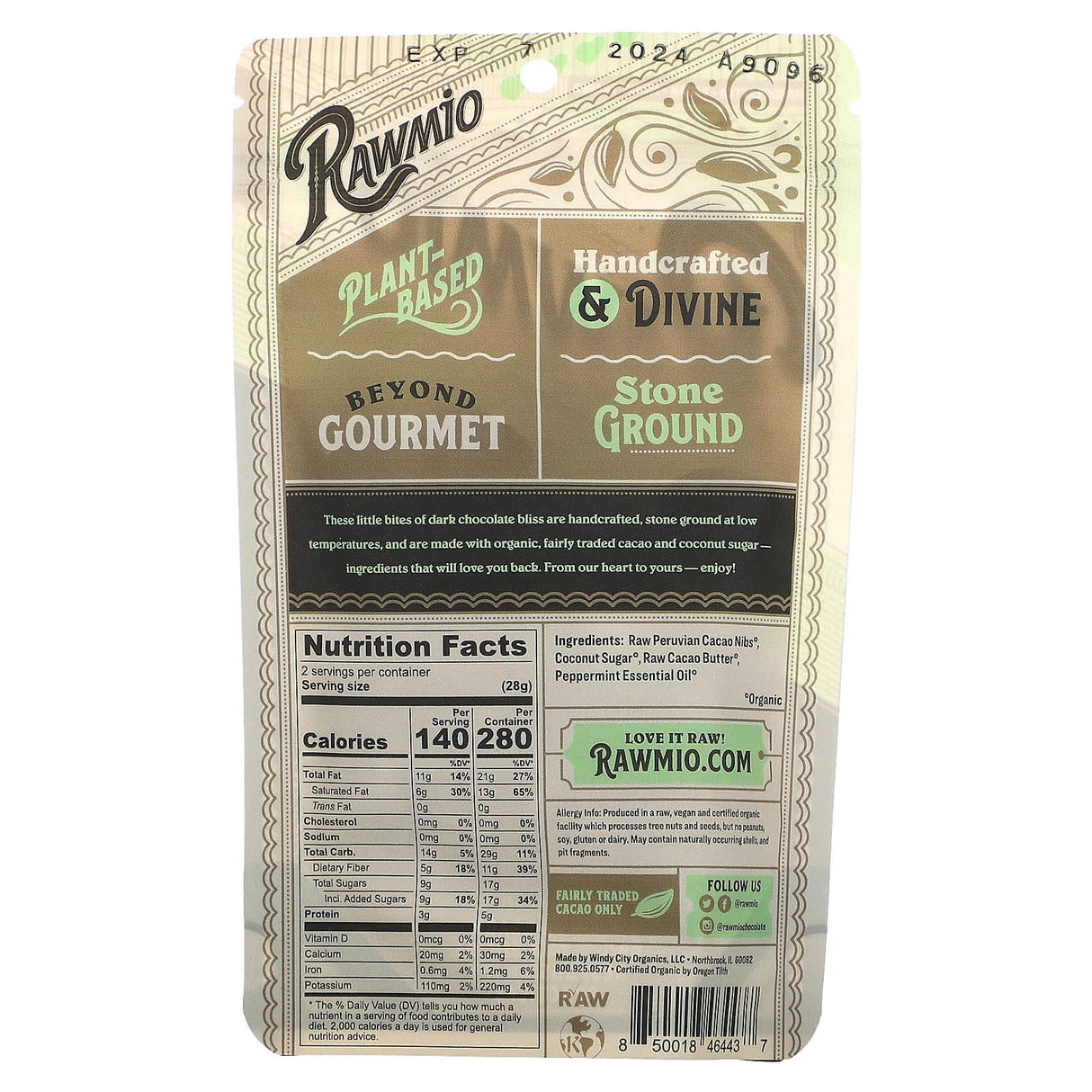 Rawmio, Orange Chocolate Hearts, 70% Raw Cacao, 2 oz (56.7 g) - Supply Center USA