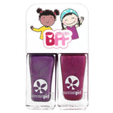 SuncoatGirl, Besties Nail Polish Duo Set, Violet and Deep Purple, 2 Piece Set - Supply Center USA