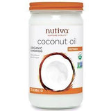 Nutiva, Organic Coconut Oil, Refined, 23 fl oz (680 ml) - Supply Center USA