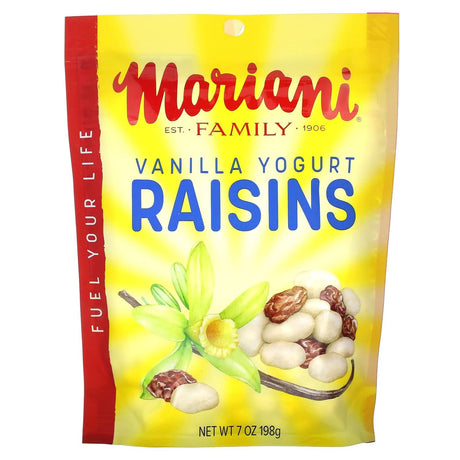 Mariani Dried Fruit, Vanilla Yogurt Raisins, 7 oz (198 g) - Supply Center USA