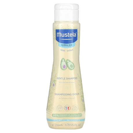 Mustela, Gentle Shampoo, Normal Skin, 6.76 fl oz (200 ml) - Supply Center USA