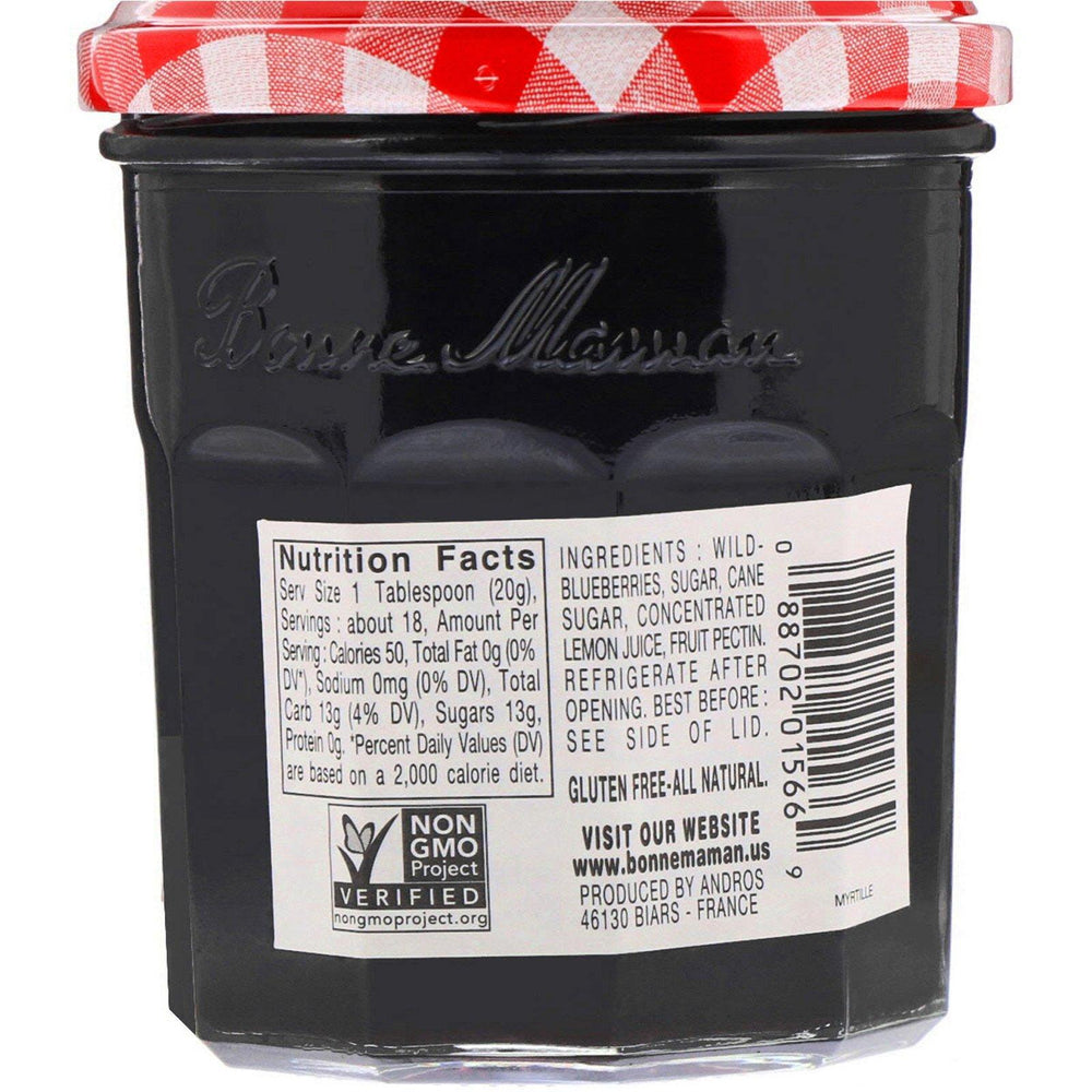 Bonne Maman, Wild Blueberry Preserves, 13 oz (370 g) - HealthCentralUSA