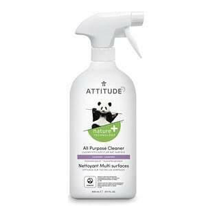 ATTITUDE, All Purpose Cleaner, Lavender, 27.1 fl oz (800 ml) - HealthCentralUSA