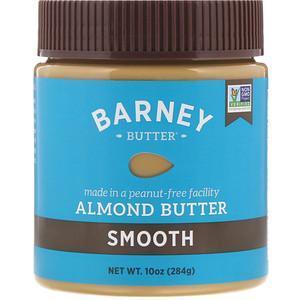 Barney Butter, Almond Butter, Smooth, 10 oz (284 g) - Supply Center USA