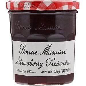 Bonne Maman, Strawberry Preserves, 13 oz (370 g) - HealthCentralUSA