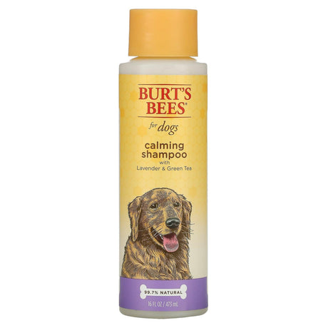 Burt's Bees, Calming Shampoo for Dogs with Lavender & Green Tea, 16 fl oz (473 ml) - Supply Center USA