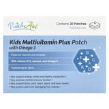 PatchAid, Kids Multivitamin Plus Patch with Omega 3, 30 Patches - Supply Center USA