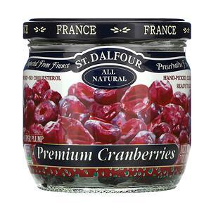 St. Dalfour, Super Plump Premium Cranberries, 7 oz (200 g) - HealthCentralUSA