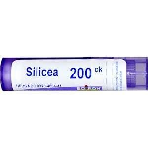 Boiron, Single Remedies, Silicea, 200CK, Approx 80 Pellets - HealthCentralUSA