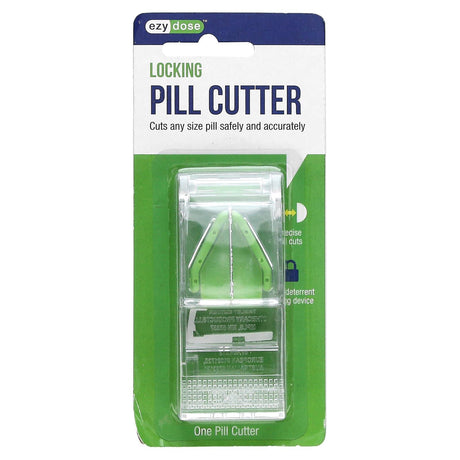 Ezy Dose, Locking Pill Cutter, 1 Count - Supply Center USA