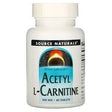 Source Naturals, Acetyl L-Carnitine, 500 mg, 60 Tablets - Supply Center USA