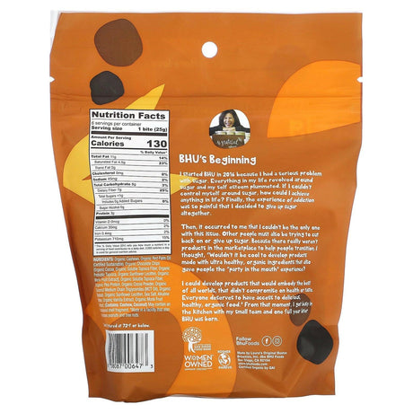 BHU Foods, Protein Bites, Double Dark Chocolate Chip Cookie Dough, 6 Bites, 0.88 oz (25 g) Each - Supply Center USA