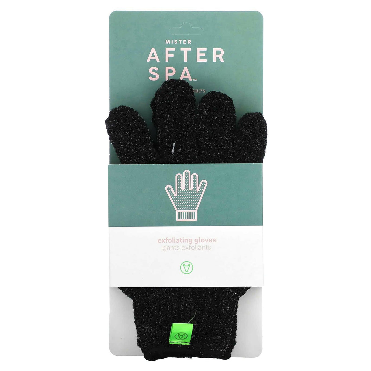 AfterSpa, Exfoliating Gloves, 1 Pair - Supply Center USA
