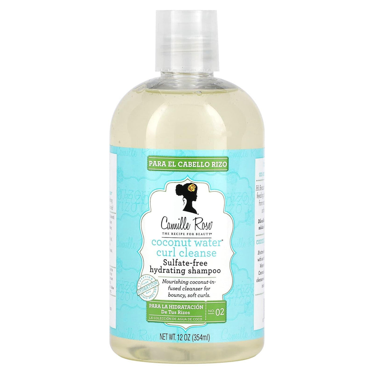 Camille Rose, Coconut Water Curl Cleanse, Hydrating Shampoo, 12 oz (354 ml) - Supply Center USA