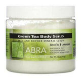 Abra Therapeutics, Green Tea Body Scrub, Green Tea & Lemongrass, 10 oz (283 g) - Supply Center USA