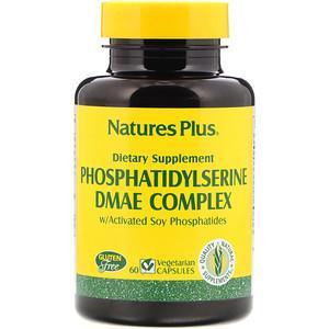 Nature's Plus, Phosphatidylserine DMAE Complex, 60 Vegetarian Capsules - Supply Center USA