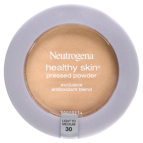 Neutrogena, Healthy Skin Pressed Powder, Light To Medium 30, 0.34 oz (9.6 g) - Supply Center USA