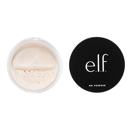 E.L.F. High Definition Powder, Loose Powder, Lightweight, Long-Lasting, Creates Soft Focus Effect, Masks Fine Lines & Imperfections, 0.28 Oz, Soft Luminance - Supply Center USA