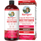 Maryruth Organics Multivitamin for Women Men & Kids | Vegan, Sugar Free | Womens Multivitamin & Multimineral | Beauty & Energy Women'S Multivitamin | Non-Gmo | 32 Fl Oz