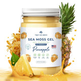 Trueseamoss Wildcrafted Irish Sea Moss Gel –7 Flavors- Nutritious Raw Seamoss Rich in Minerals, Proteins & Vitamins – Antioxidant Health Sea Moss, Vegan Made in USA (MANGO/PINEAPPLE, 1)