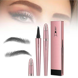 3D Microblading Eyebrow Tattoo Pencil 4 Fork Tip, 2024 Upgrade 3D Waterproof Magic Eyebrow Pencil Microblading Eyebrow Pencil Natural Makeup Fine Stroke Eyebrow Pencil with Micro-Fork Tip - Supply Center USA