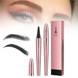 3D Microblading Eyebrow Tattoo Pencil 4 Fork Tip, 2024 Upgrade 3D Waterproof Magic Eyebrow Pencil Microblading Eyebrow Pencil Natural Makeup Fine Stroke Eyebrow Pencil with Micro-Fork Tip - Supply Center USA
