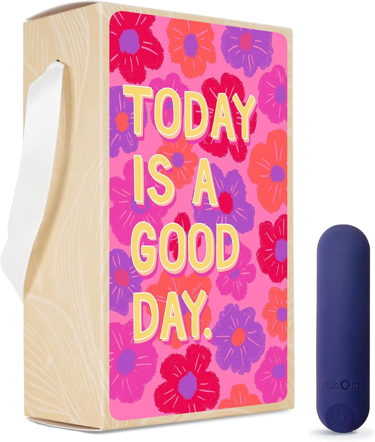 Plusone Bullet Vibrator for Women, Mini Vibrator Made of Body-Safe Silicone, Fully Waterproof, USB Rechargeable, Personal Massager with 10 Vibration Settings, Purple