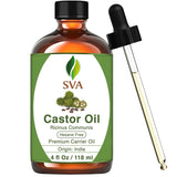 SVA Bhringraj Premium Carrier Oil 4Oz (118Ml) with Dropper for Hair Oiling, Scalp Massage & Skin Care