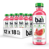 Bai Antioxidant Infused Water Beverage, Zambia Bing Cherry, with Vitamin C and No Artificial Sweeteners, 18 Fluid Ounce Bottle, 12 Pack