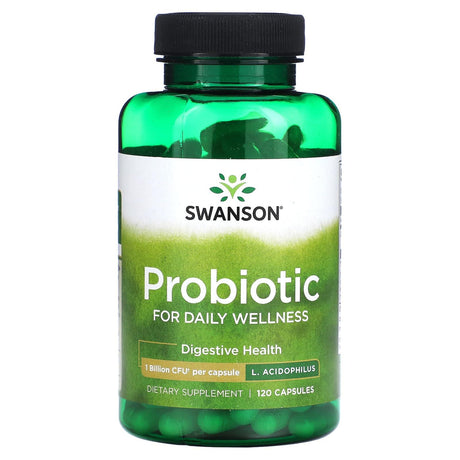 Swanson, Probiotic, 1 Billion CFU, 120 Capsules - Supply Center USA