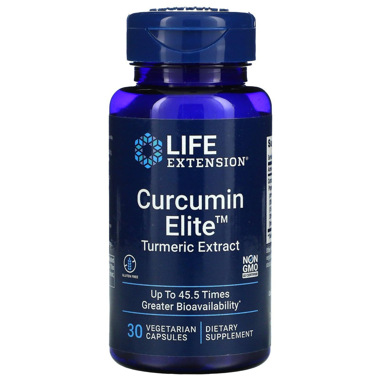 Life Extension, Curcumin Elite, Turmeric Extract, 60 Vegetarian Capsules - Supply Center USA