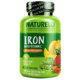 NATURELO, Iron with Vitamin C, 90 Vegetarian Capsules - Supply Center USA