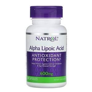 Natrol, Alpha Lipoic Acid, 600 mg, 30 Capsules - Supply Center USA