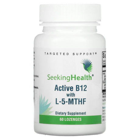 Seeking Health, Active B12 With L-5-MTHF, 60 Lozenges - Supply Center USA