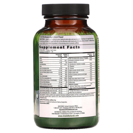 Irwin Naturals, System-Six, Powerful Weight Loss Support, 60 Liquid Soft-Gels - Supply Center USA