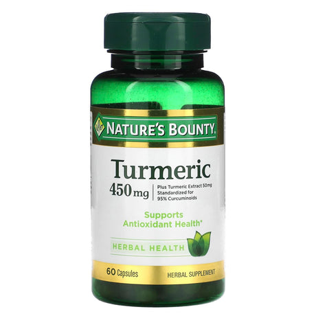 Nature's Bounty, Turmeric, 450 mg, 60 Capsules - Supply Center USA