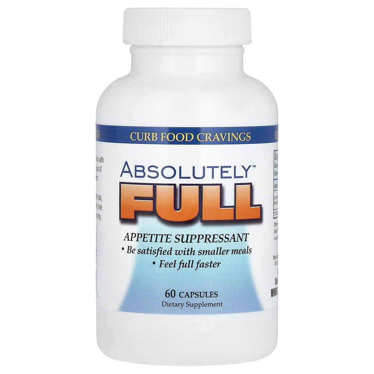 Absolute Nutrition, Absolutely Full, 120 Capsules - Supply Center USA