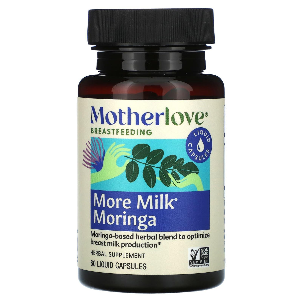 Motherlove, More Milk Moringa, 60 Liquid Capsules - Supply Center USA