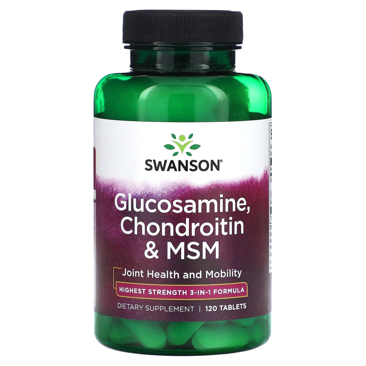 Swanson, Glucosamine, Chondroitin & MSM, 120 Tablets - Supply Center USA