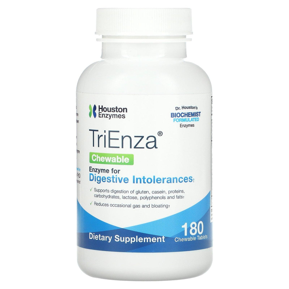 Houston Enzymes, TriEnza Chewable, 180 Chewable Tablets - Supply Center USA