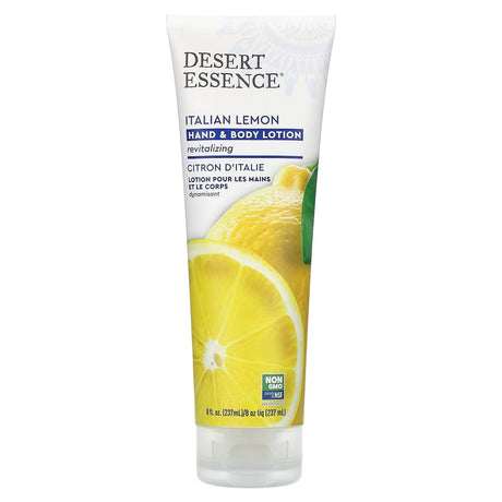 Desert Essence, Hand & Body Lotion, Italian Lemon, 8 fl oz (237 ml) - Supply Center USA